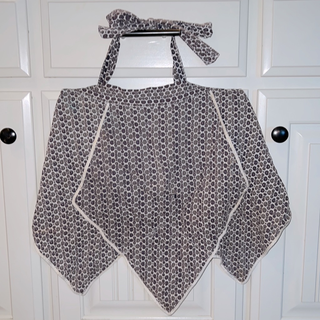Vintage Retro Handkerchief Pocket Apron